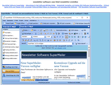 Tablet Screenshot of newsletter-software-zum-html-newsletter-erstellen.de